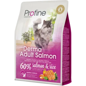 Cat Dry Food Derma Adult Salmon & Chicken