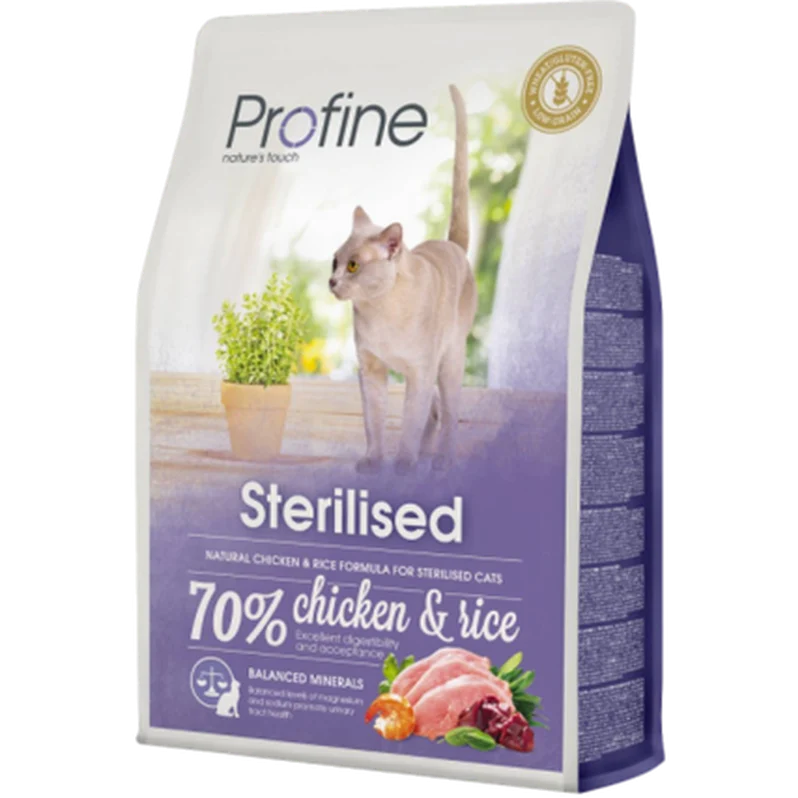 Cat Dry Food Sterilised Chicken & Rice
