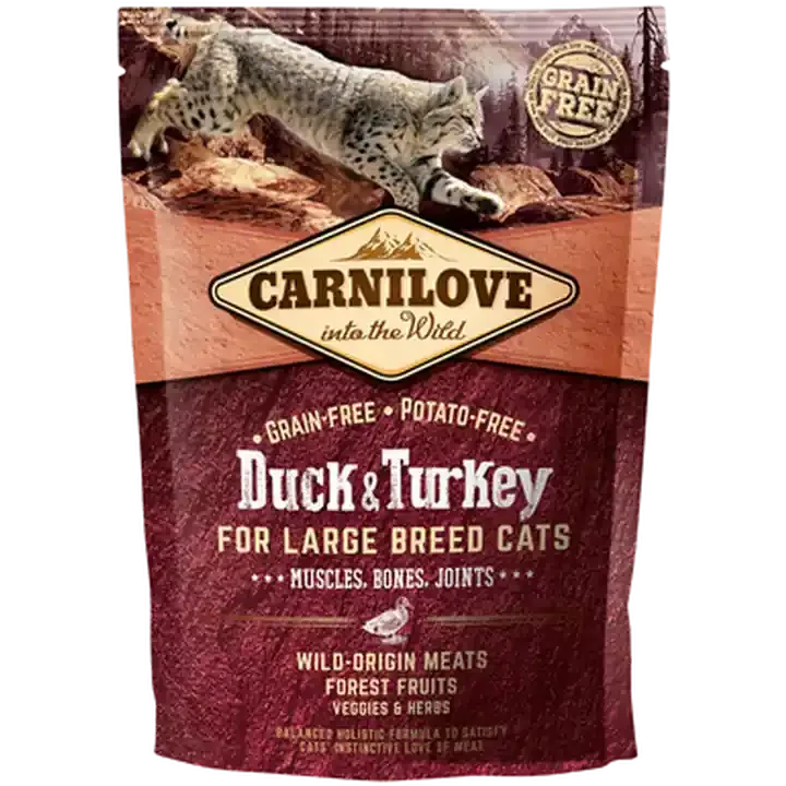 Cat Duck & Turkey for Large Breed 2 kg Premium