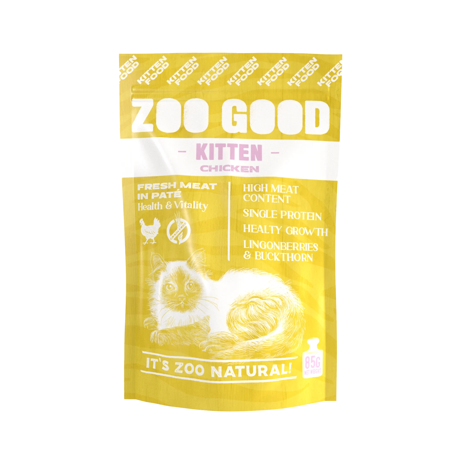 Cat Kitten Chicken Pouch
