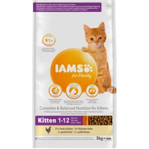 Cat Kitten Chicken - Torrfoder Katt