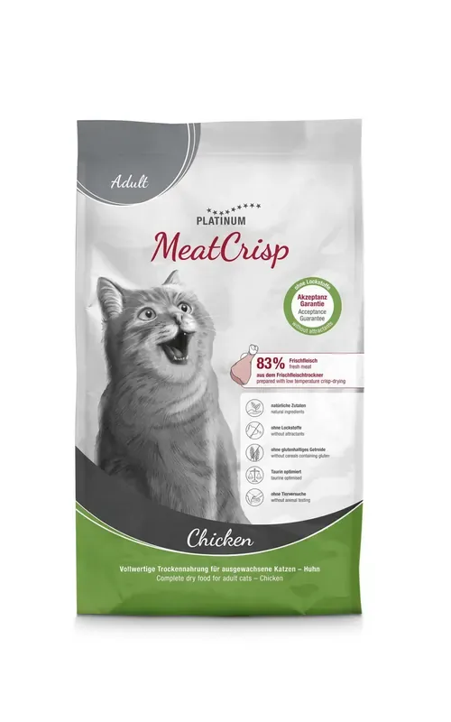 Cat MeatCrisp Adult Chicken Torrfoder – 1,5 kg Rea