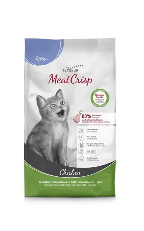 Cat MeatCrisp Kitten Chicken Torrfoder – 1,5 kg Sänkt pris