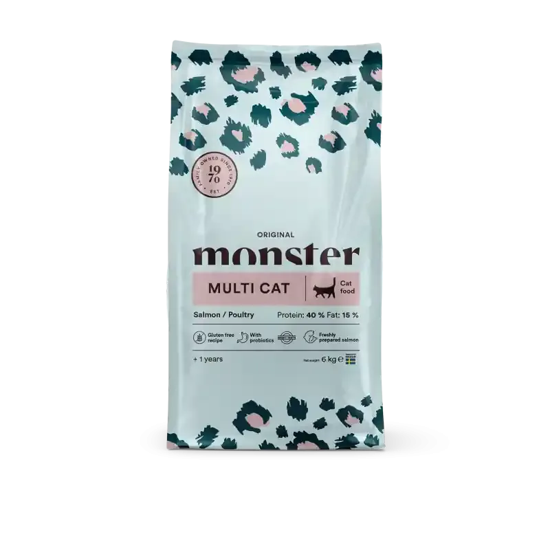 Cat Original Multicat Salmon/Poultry 6 kg Säker betalning