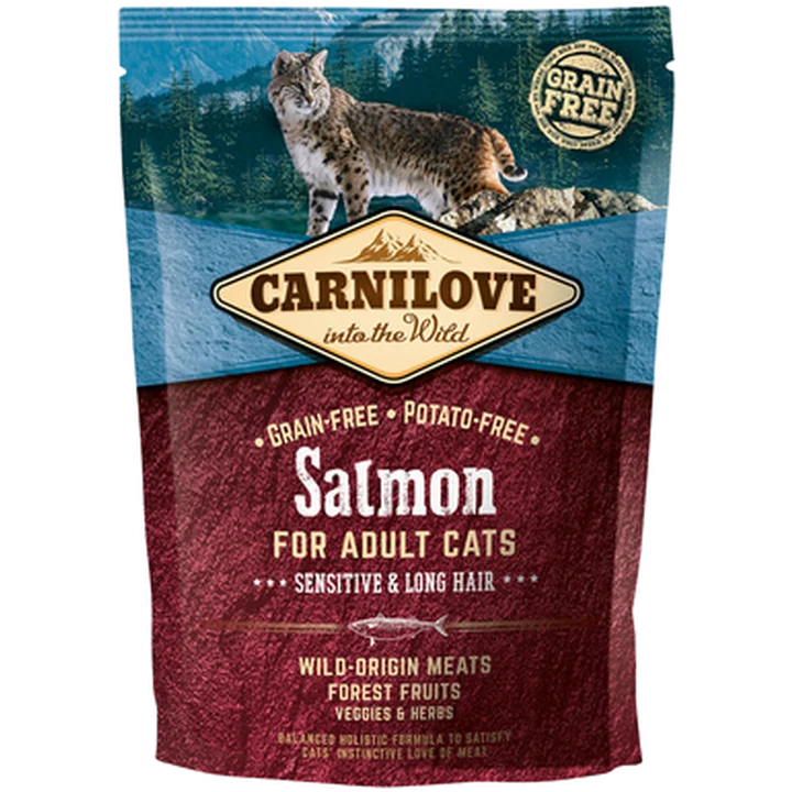 Cat Salmon Sensitive & Long Hair