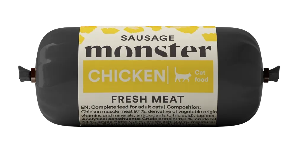 Cat Sausage Chicken 80 g Säker betalning