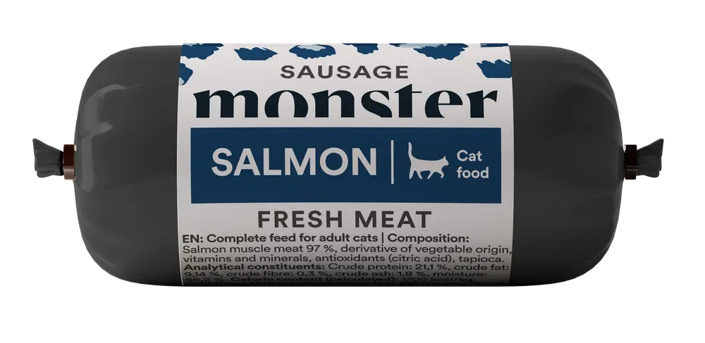 Cat Sausage Salmon 80 g Rabatt