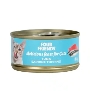 Cat Tuna & Sardine V氓tfoder f枚r katt 85g