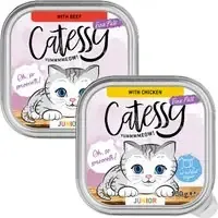 Catessy Junior-Paté Mix – 16 x 100 g Endast denna vecka