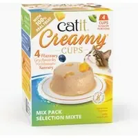 Catit Creamy Cups 4 x 25 g – Mix (4 sorter) Endast idag