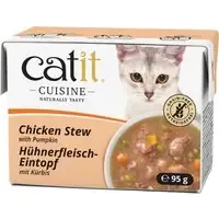 Catit Cuisine grytbitar i sås 12 x 95 g – Kyckling med pumpa Billigare