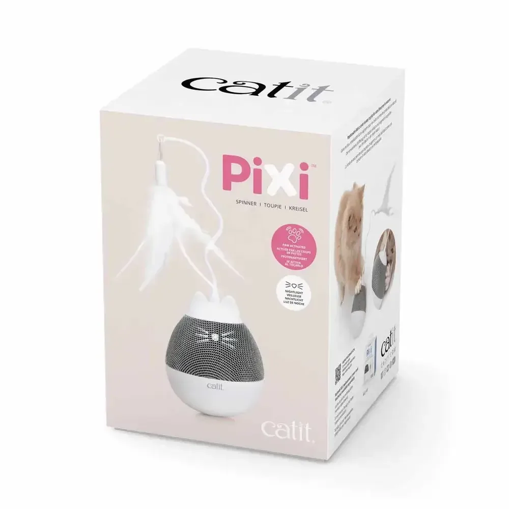 CatIt Pixi Spinner Vit/Grå