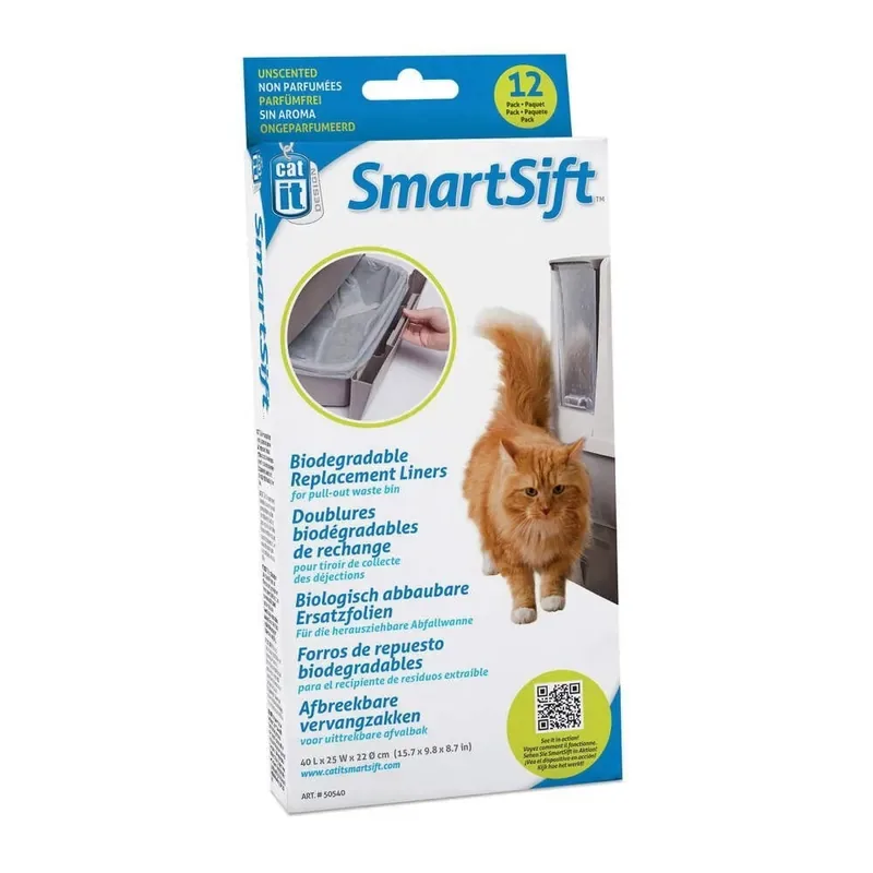 Catit Plastskydd för SmartSift Kattlåda 12-pack Populärt val
