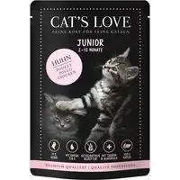 Cat‘s Love 12 x 85 g – Junior Kyckling Beställ idag