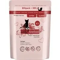 catz finefood Kitten 6 x 300 g – Fjäderfä Snabb frakt