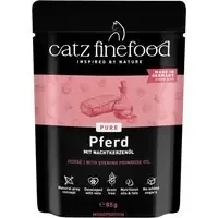 catz finefood Pure Pouch 8 x 85 g – Häst Erbjudandepris