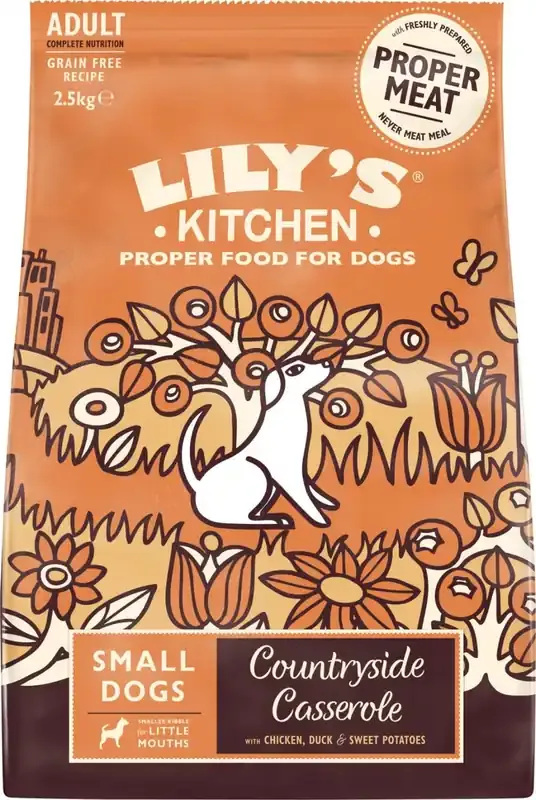 Chicken & Duck Small Breed Torrfoder för Hundar – 2,5 kg Populärt val