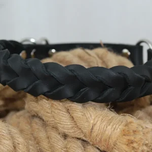 Classic Black – läderhalsband