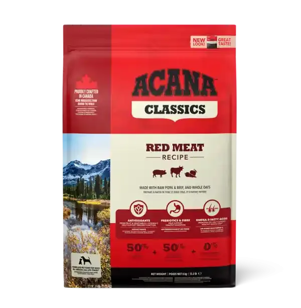 Classic Red Hundfoder – 2 kg prisnedsättning