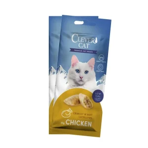 Clever Cat Pillows Kattgodis Kyckling 30 g Rabatter