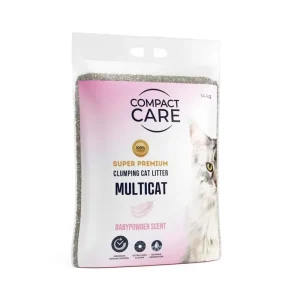 Compact Care Multicat Babypowder 14 kg Billigare