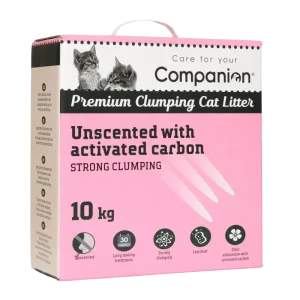 Companion Bentonite Cat Litter Doftfri – 10 KG