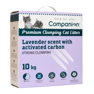 Companion Bentonite Cat Litter Lavendel – 10 KG