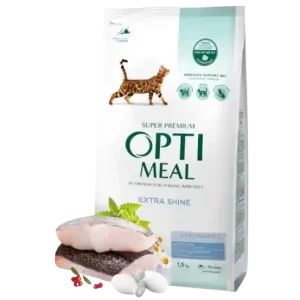 Complete dry pet food for adult cats high in cod fish, 1,5 kg Utförsäljning