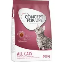 Concept for Life All Cats Adult – 400 g Begränsat antal