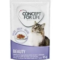 Concept for Life Beauty Adult – förbättrad formel! – Som tillskott 12 x 85 g Concept for Life Beauty in Jelly Populär