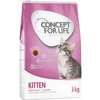 Concept for Life Kitten – förbättrad formel! – 3 kg Endast denna vecka