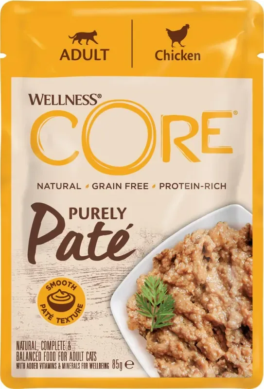Core adult Purely Paté chicken för katter 85 g Snabb leverans