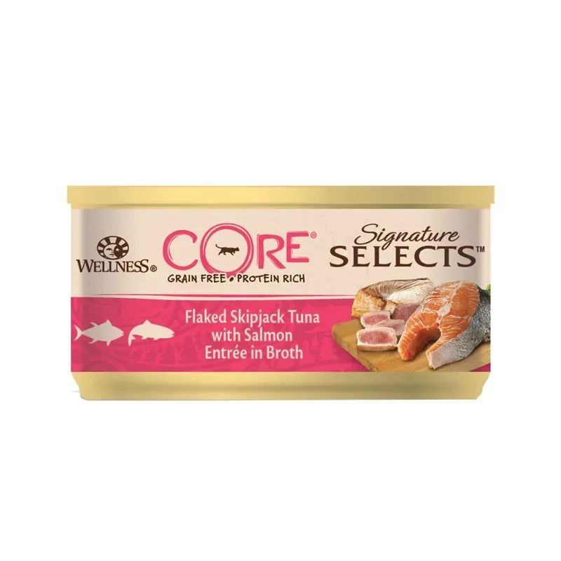 CORE Cat SS Tuna & Salmon Flaked 79 g Fynd