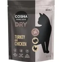 Cosma Air-Dried torrfoder kalkon & kyckling – 400 g Trygg betalning