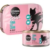 Cosma Asia i gelé 6 x 170 g – Tonfisk & krabbkött Billig