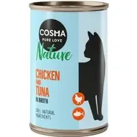 Cosma Nature 6 x 140 g – Kycklingbröst & tonfisk Billigare