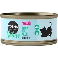 Cosma Nature Kitten 6 x 70 g Tonfisk & Aloe vera Beställ nu