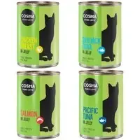 Cosma Original i gelé 6 x 400 g – Blandpack (4 sorter) Erbjudande