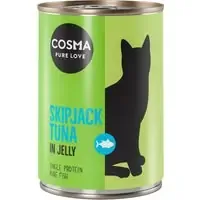 Cosma Original i gelé 6 x 400 g – Skipjack tonfisk Erbjudandepris