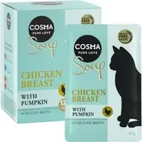 Cosma Soup 12 x 40 g – Kycklingbröst med pumpa Outlet
