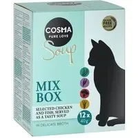 Cosma Soup 12 x 40 g – Mix II (4 sorter) Rea