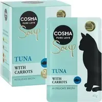 Cosma Soup 12 x 40 g – Tonfisk med morötter Rabatter