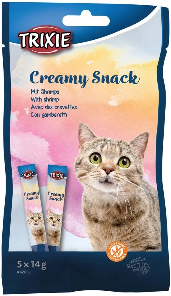 Creamy Snacks med Räkor 5x14g