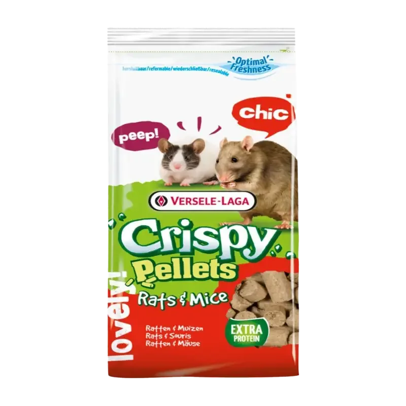 Crispy Pellets Råtta & Mus – 1 KG