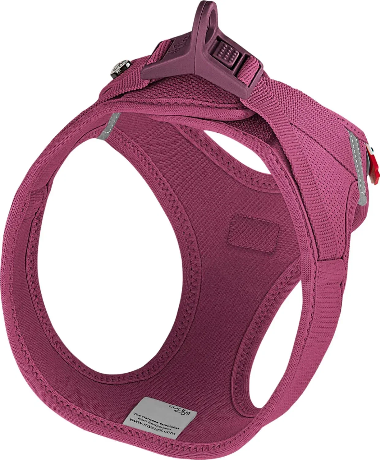 Curli Vest Sele Clasp Air-Mesh Ruby - Image 2