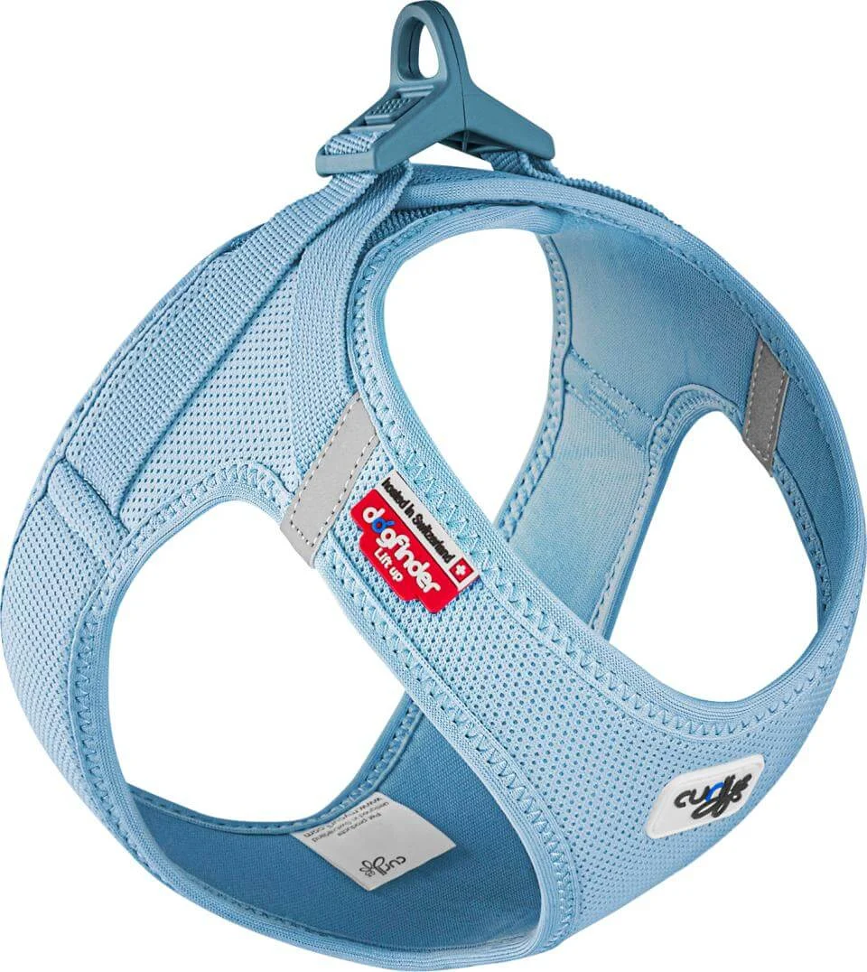 Curli Vest Sele Clasp Air-Mesh Sky Blue XS