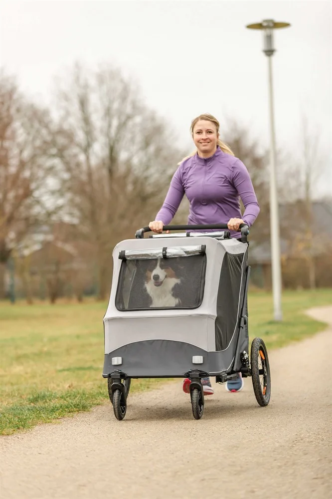Cykelvagn Snabbvikning XL: 87,5x97x93/150cm - Image 2
