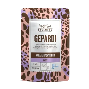 Dagsmark Gepardi kyckling- och insekts­paté för kattungar 70 g Extra rabatt