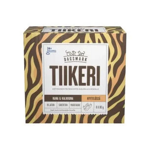 Dagsmark Tiikeri våtfoder med kyckling och kalkon i gelé för katter 8 x 80 g Snabb frakt