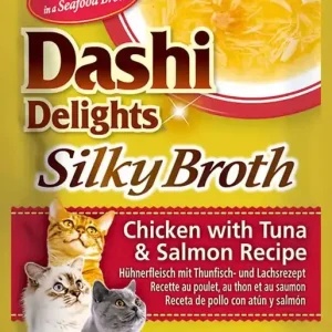 Dashi Delights Silky Broth Chicken/Tuna/Salmon – 50 g Fynd